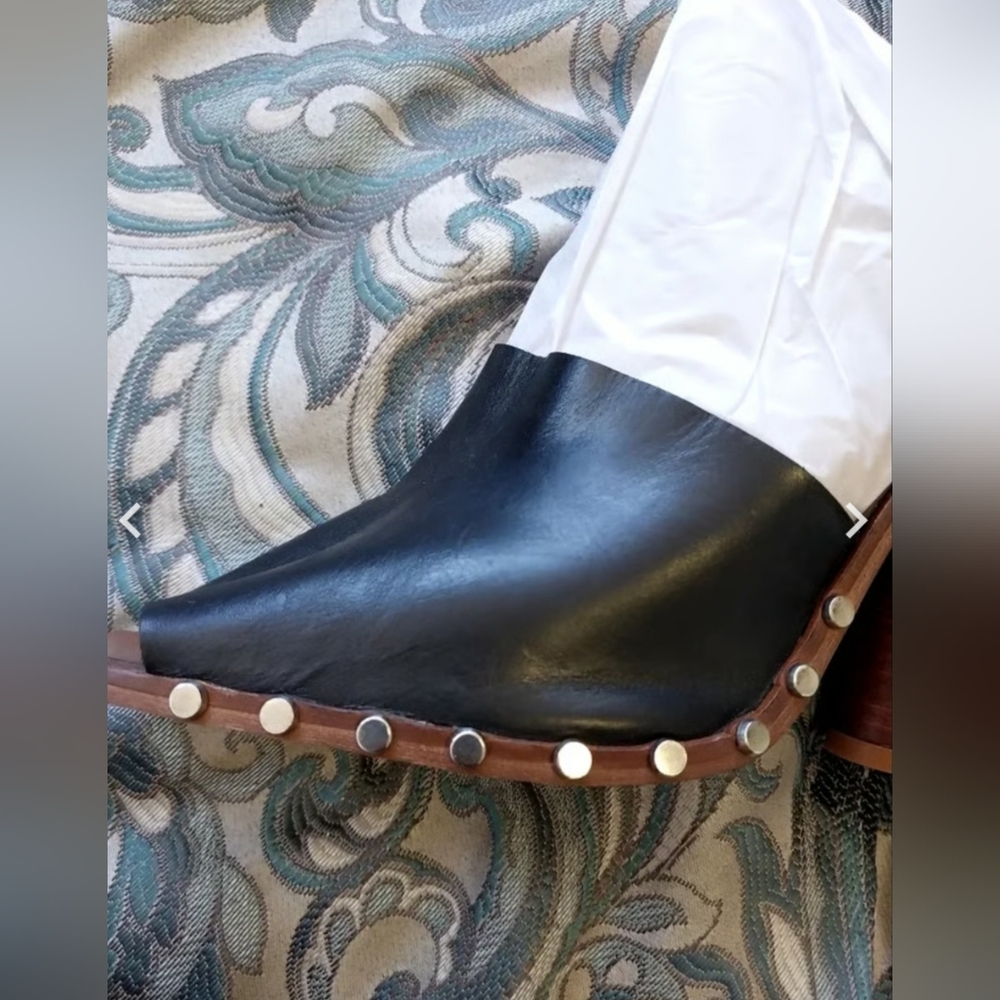 ZARA COLLECTION - GENUINE LEATHER HEEL - Picture 5 of 7